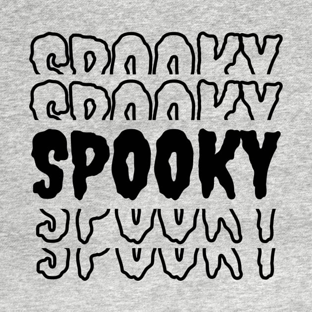 Spooky Halloween Minimalist - Sleek Spooky Design by StarTshirts